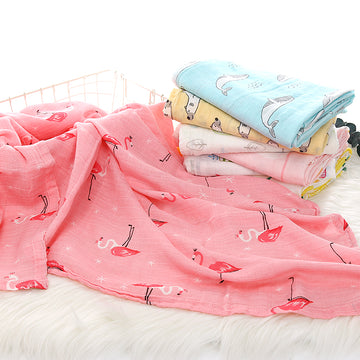 Melange Swaddles (Organic Cotton, Muslin & Bamboo)