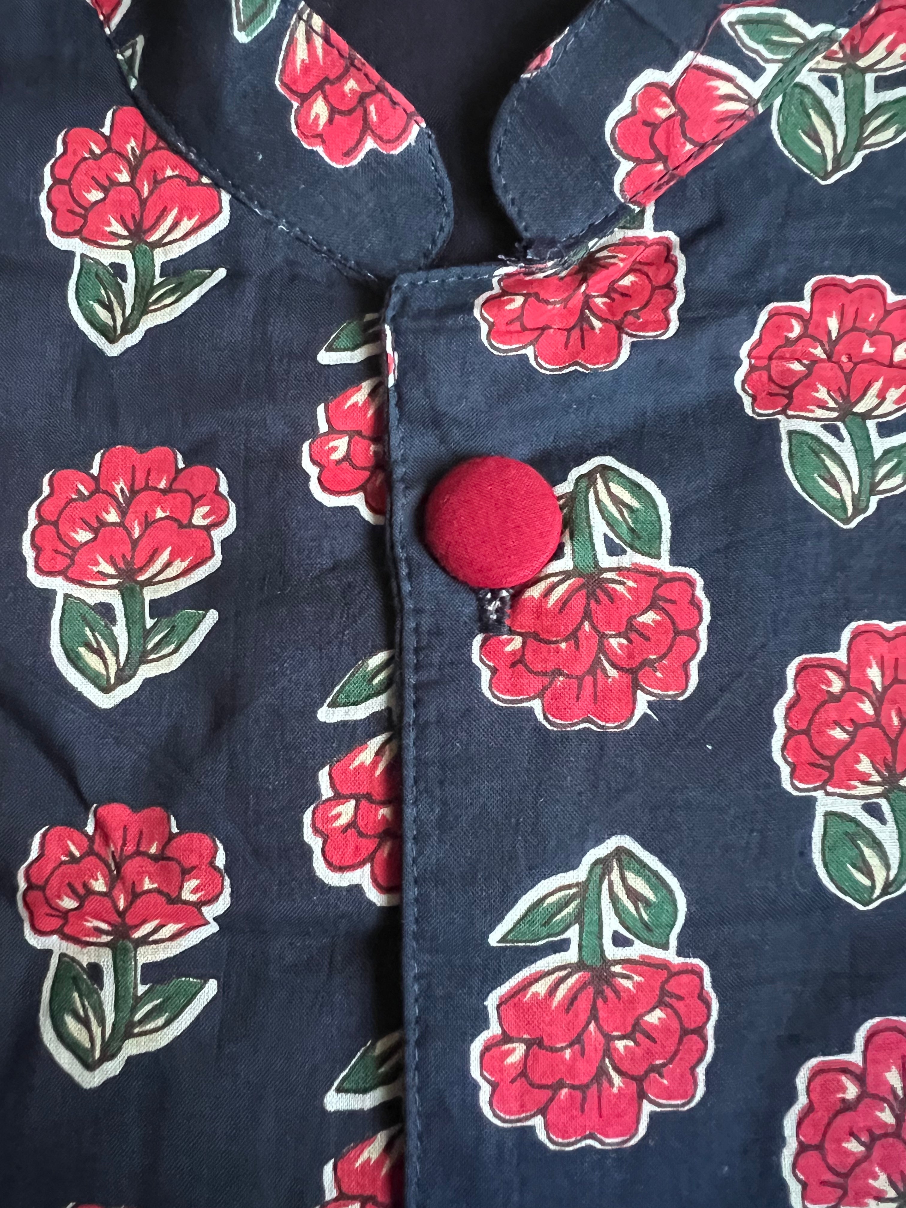 Mystic kurta pajama jacket set
