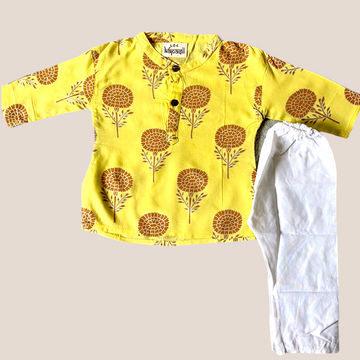 Kapasii - Yuva mul mul kurta pajama set