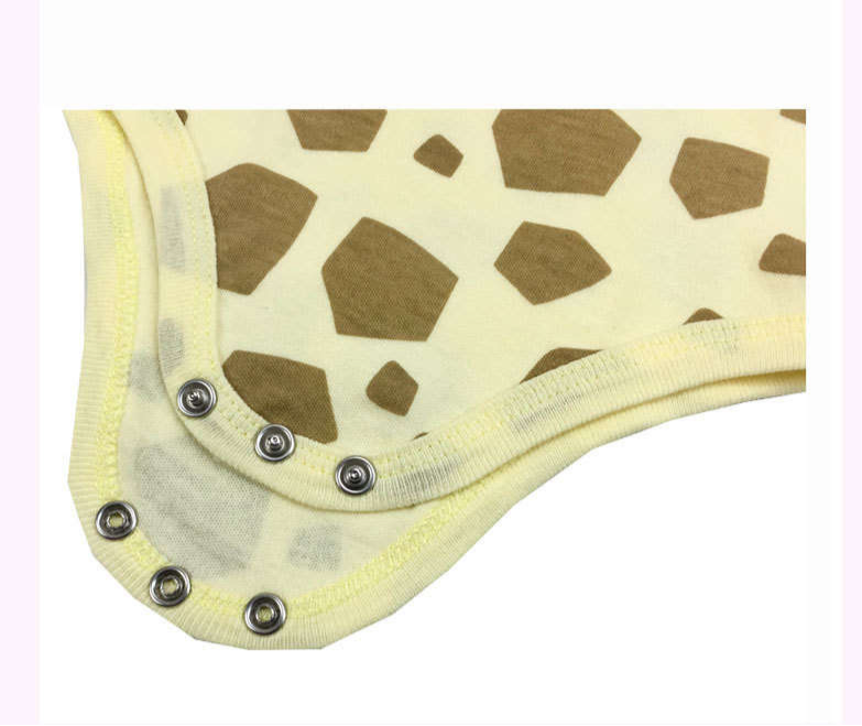 Big the giraffe  - 5pc Organic Newborn Baby Set