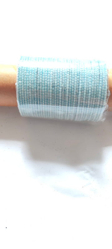 Grey velvet bangles