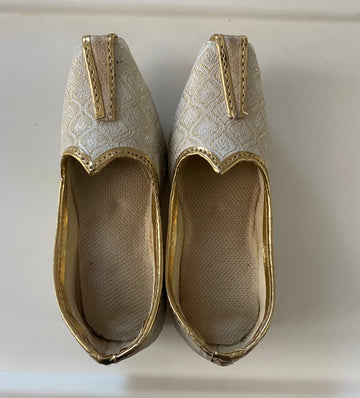 Boys ethnic footwear - GOLD