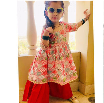 Daughter Mudra set - Pink (12months-10years)