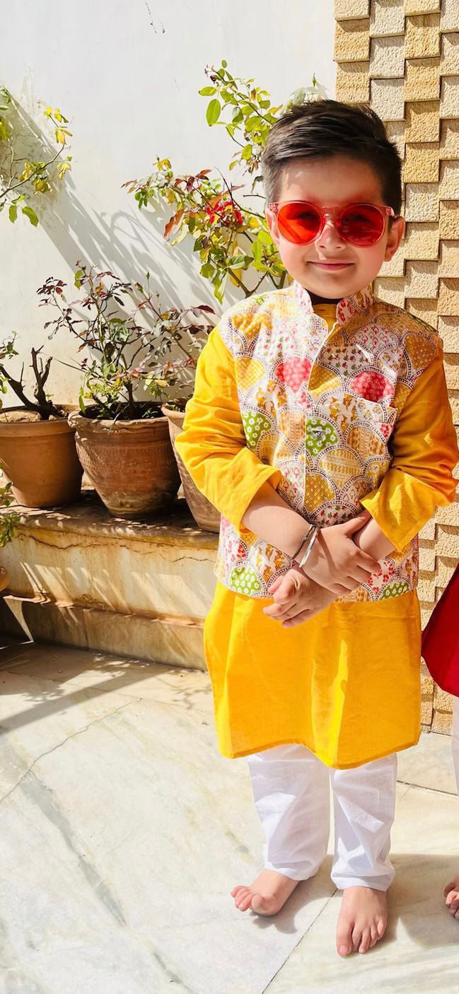 Son Mudra set - Yellow (12months-10years)