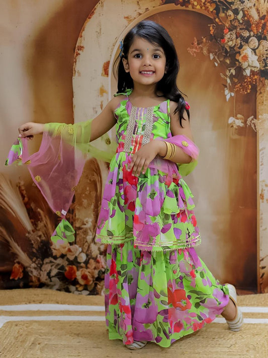 Shagun girls sharara set