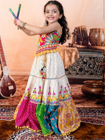 Ghoomar girls Chaniya choli set
