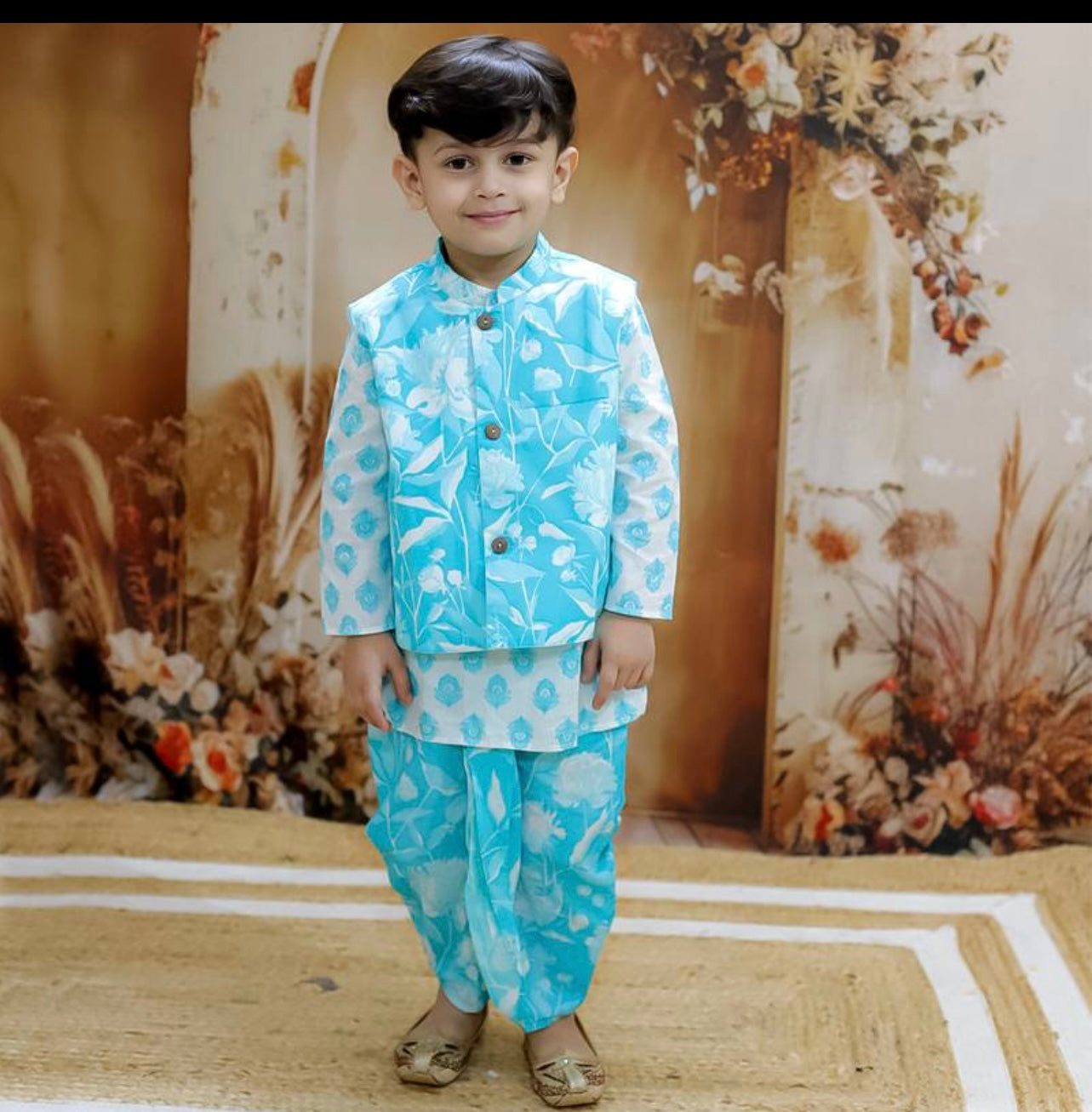 Arjun jacket kurta dhoti set