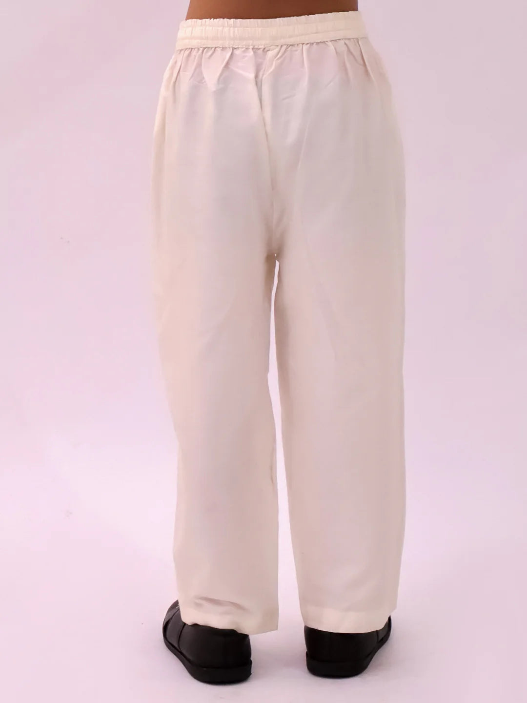 Mehfil off white gold foiled kurta pajama set
