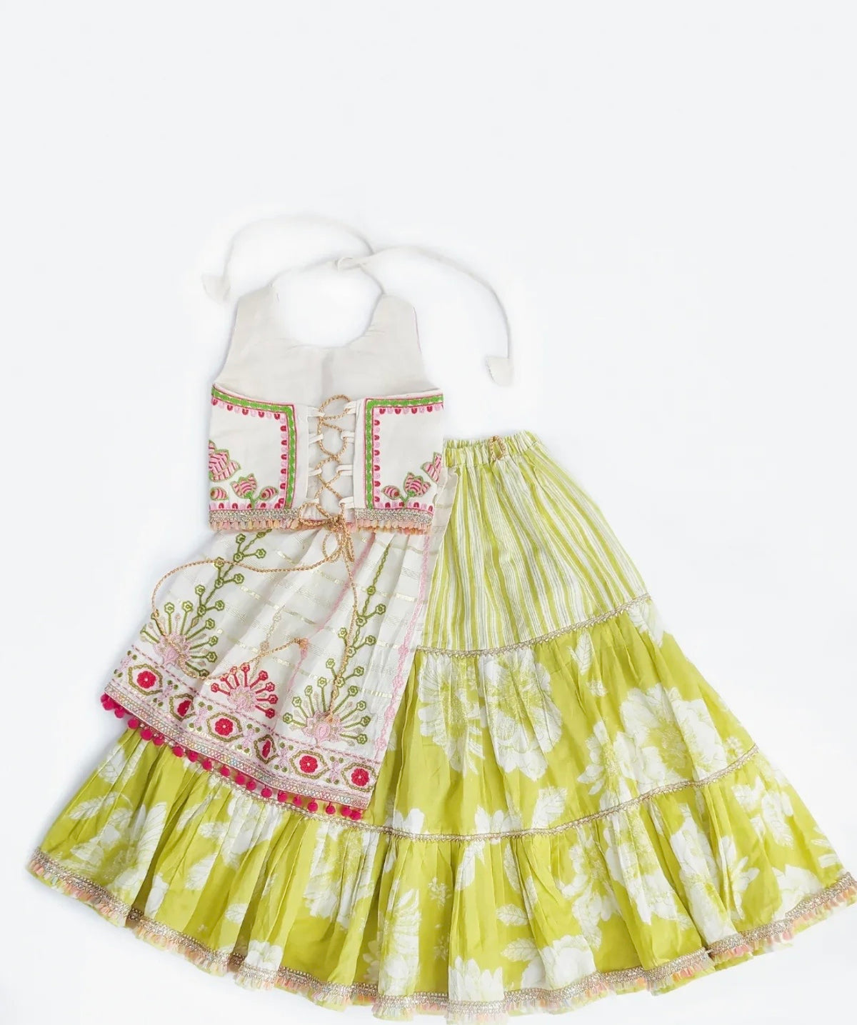 Ghoomar lehenga choli set