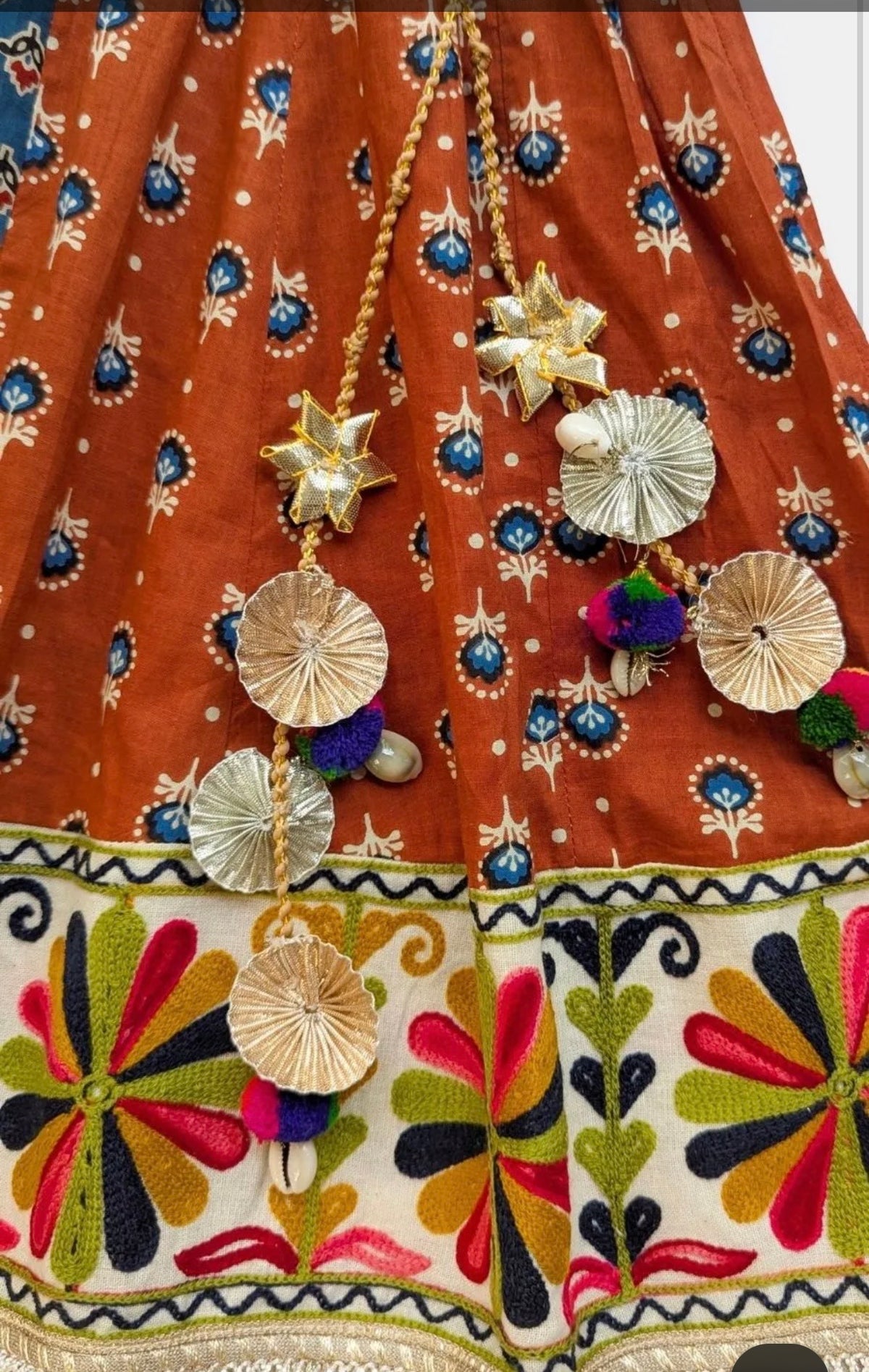 Ghoomar lehenga choli set