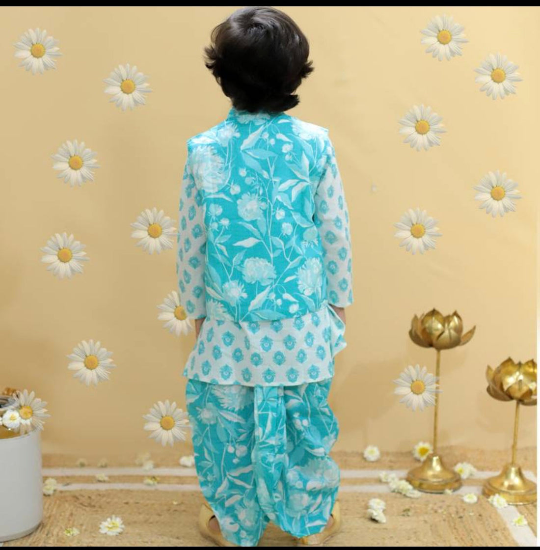 Arjun jacket kurta dhoti set