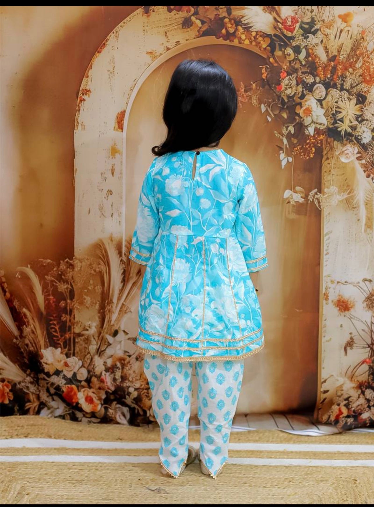 Shagun girls dhoti set