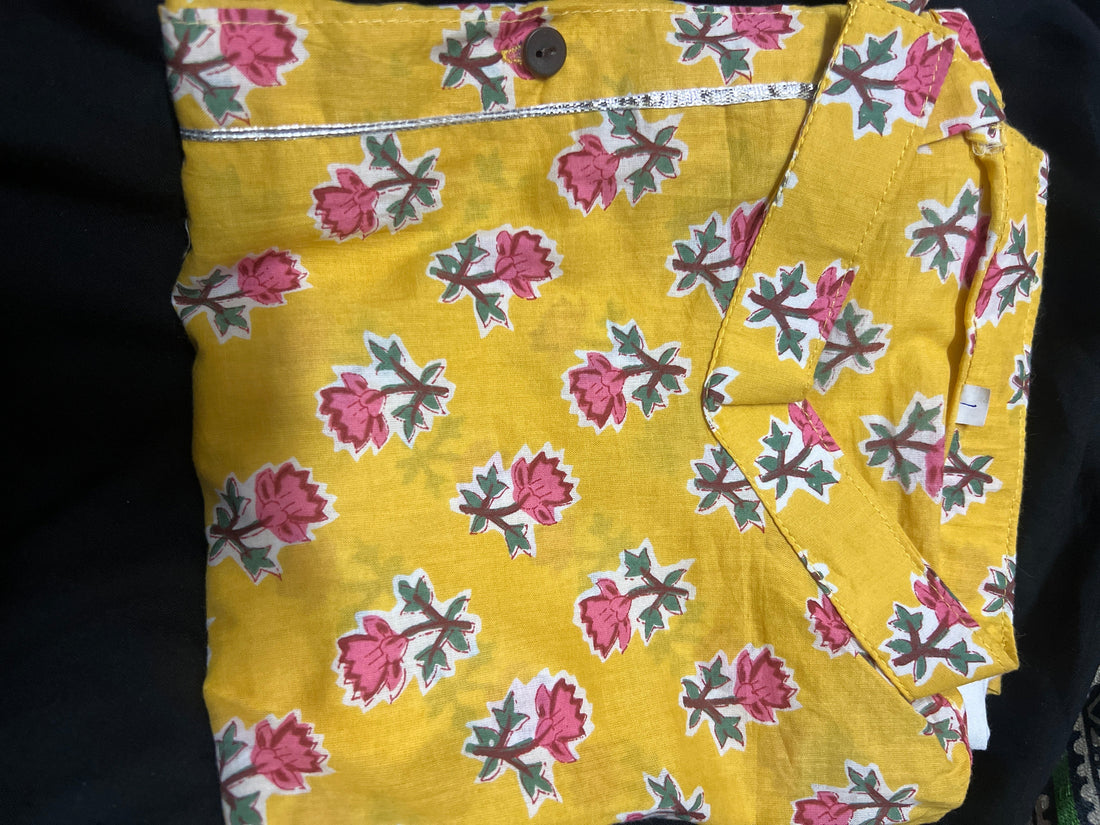 Umang Yellow Kurta pajama set