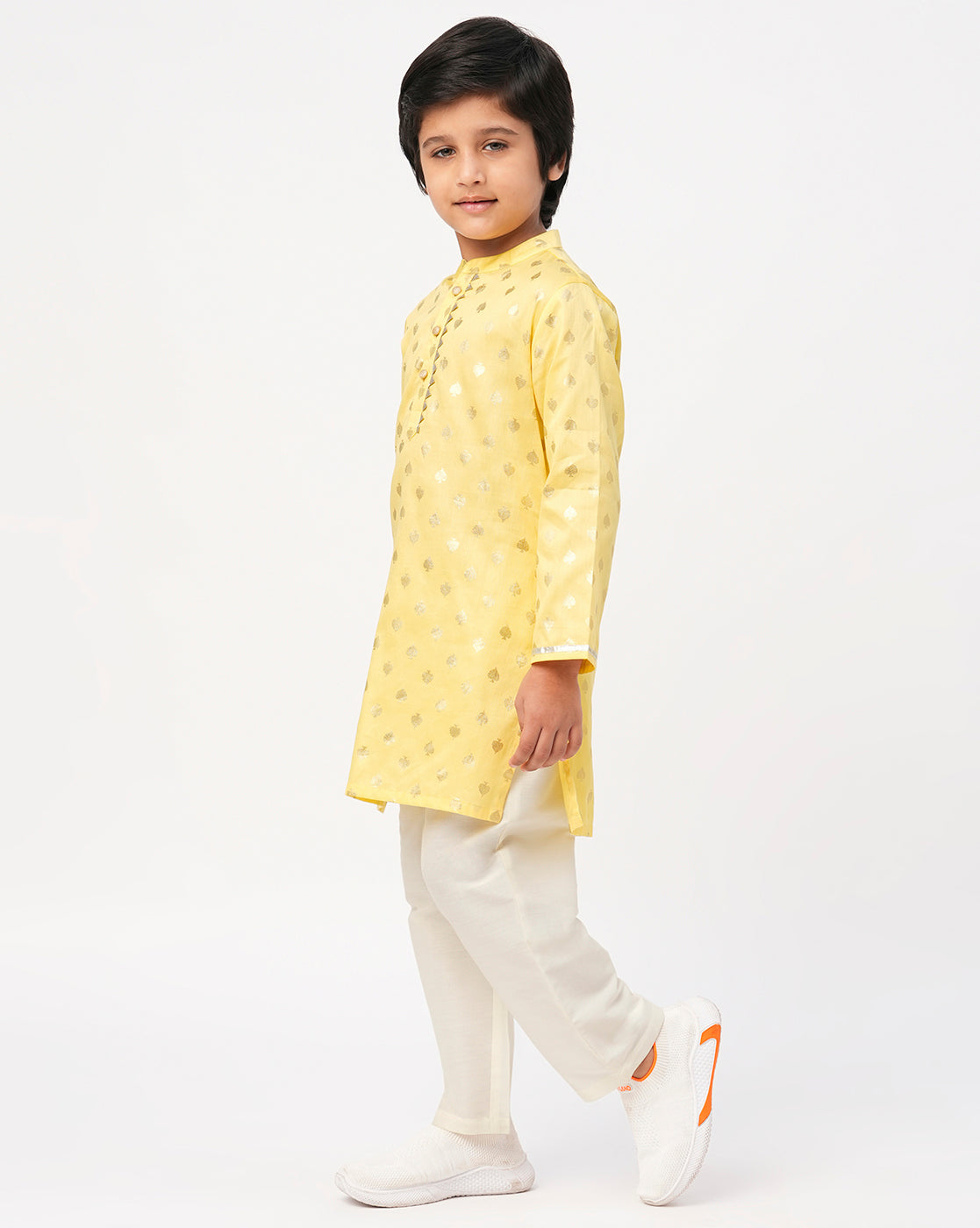 Mehfil Yellow Kurta Pant set for Boys