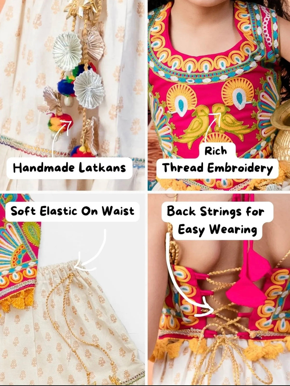Ghoomar girls Chaniya choli set