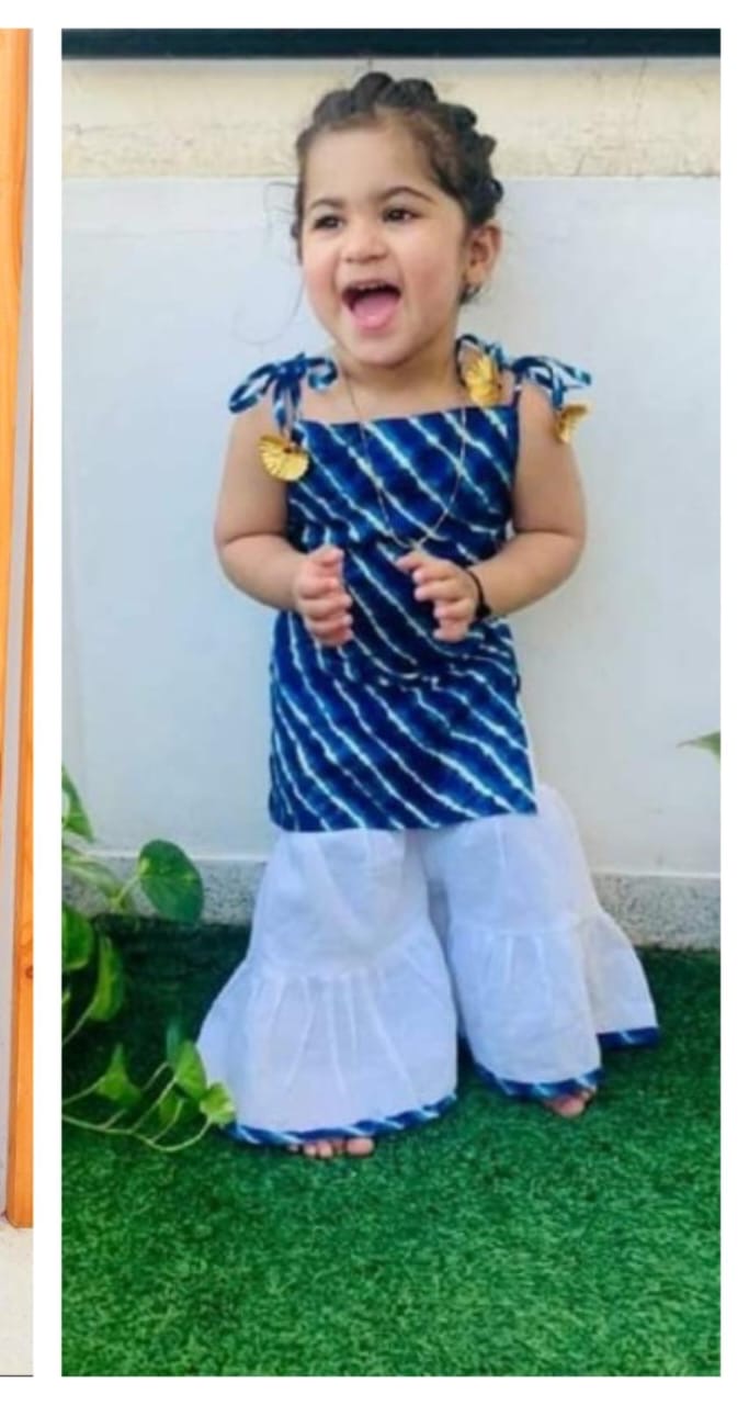 Daughter Samudra set- Blue