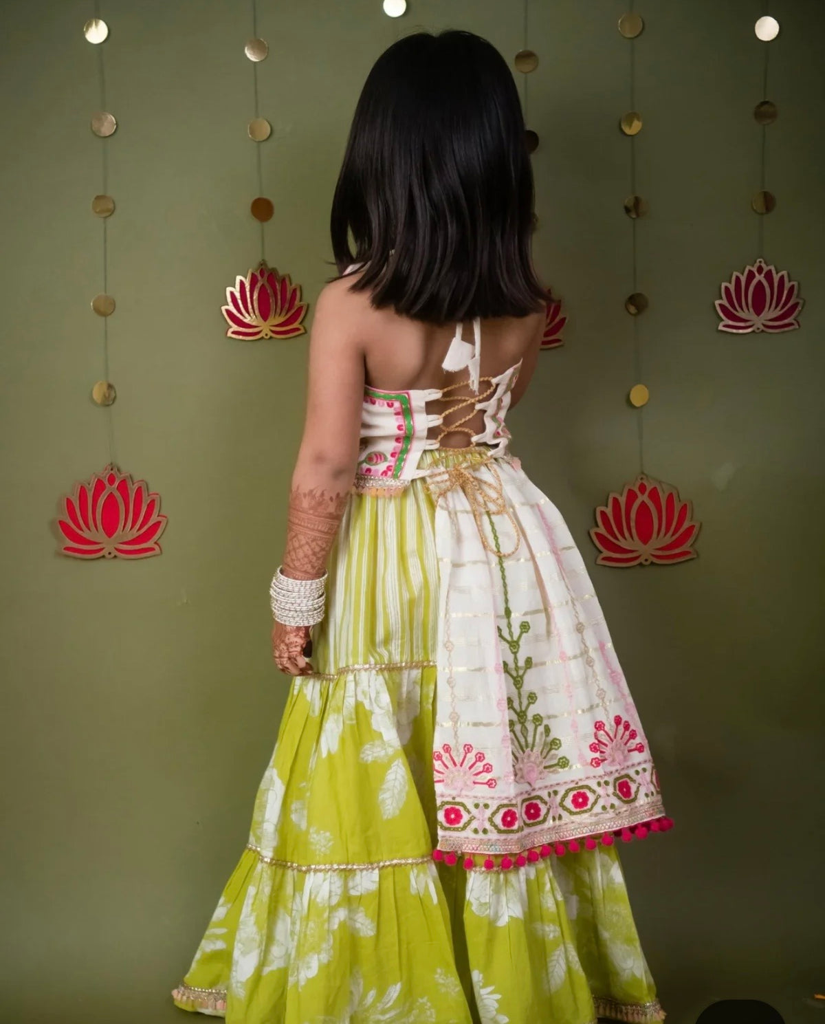 Ghoomar lehenga choli set