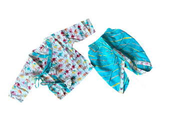Ladoo infant anghrakha baby set- multicolour elephant