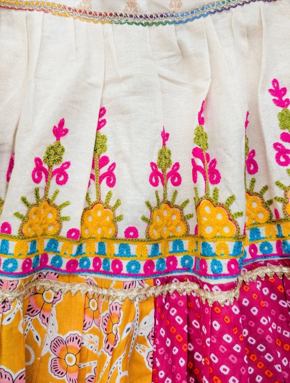 Ghoomar girls Chaniya choli set