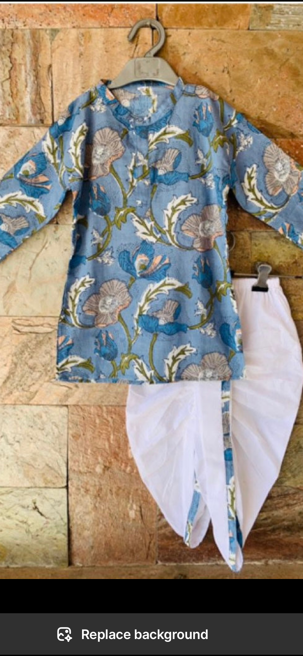 Quartz dhoti set boys
