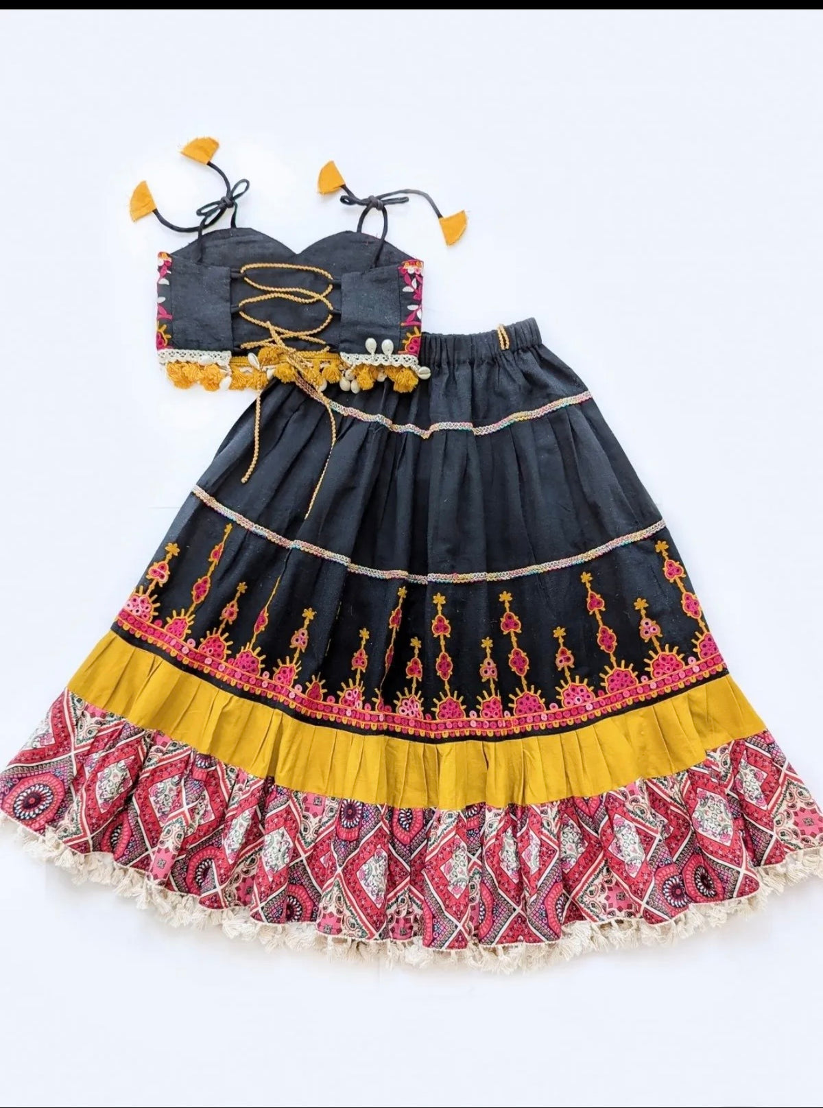 Ghoomar lehenga choli set