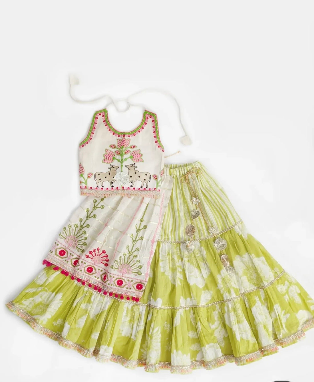 Ghoomar lehenga choli set