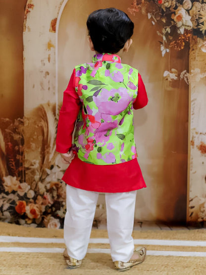 Arjun kurta pajama jacket set