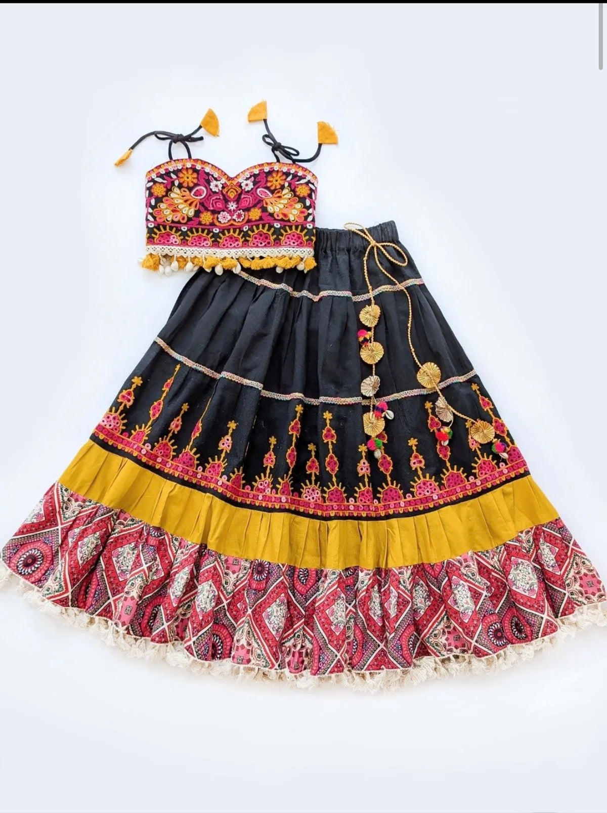 Ghoomar lehenga choli set
