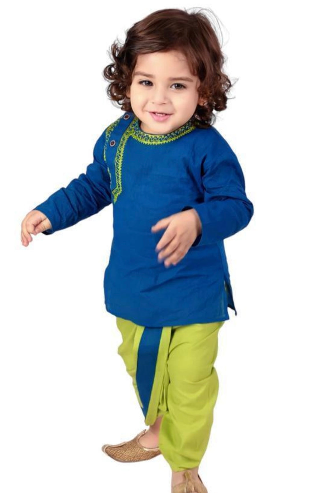 Infant boys dhoti kurta set