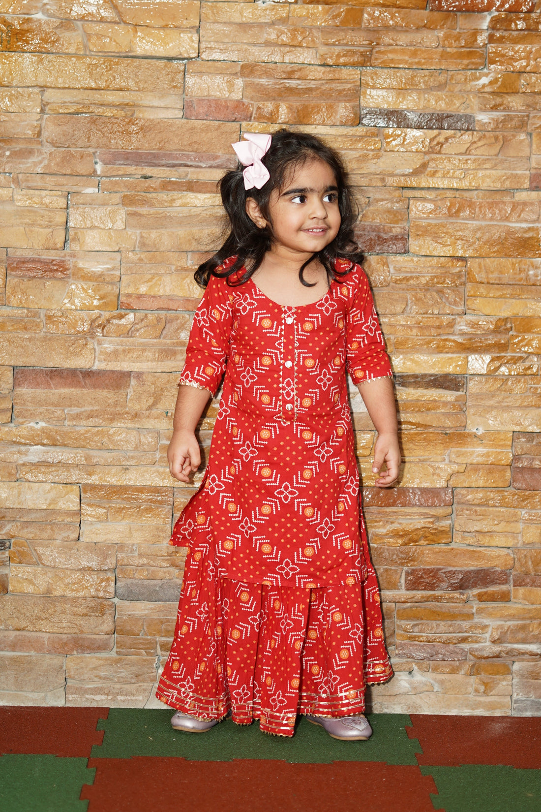Tara Rose lehenga kurta set