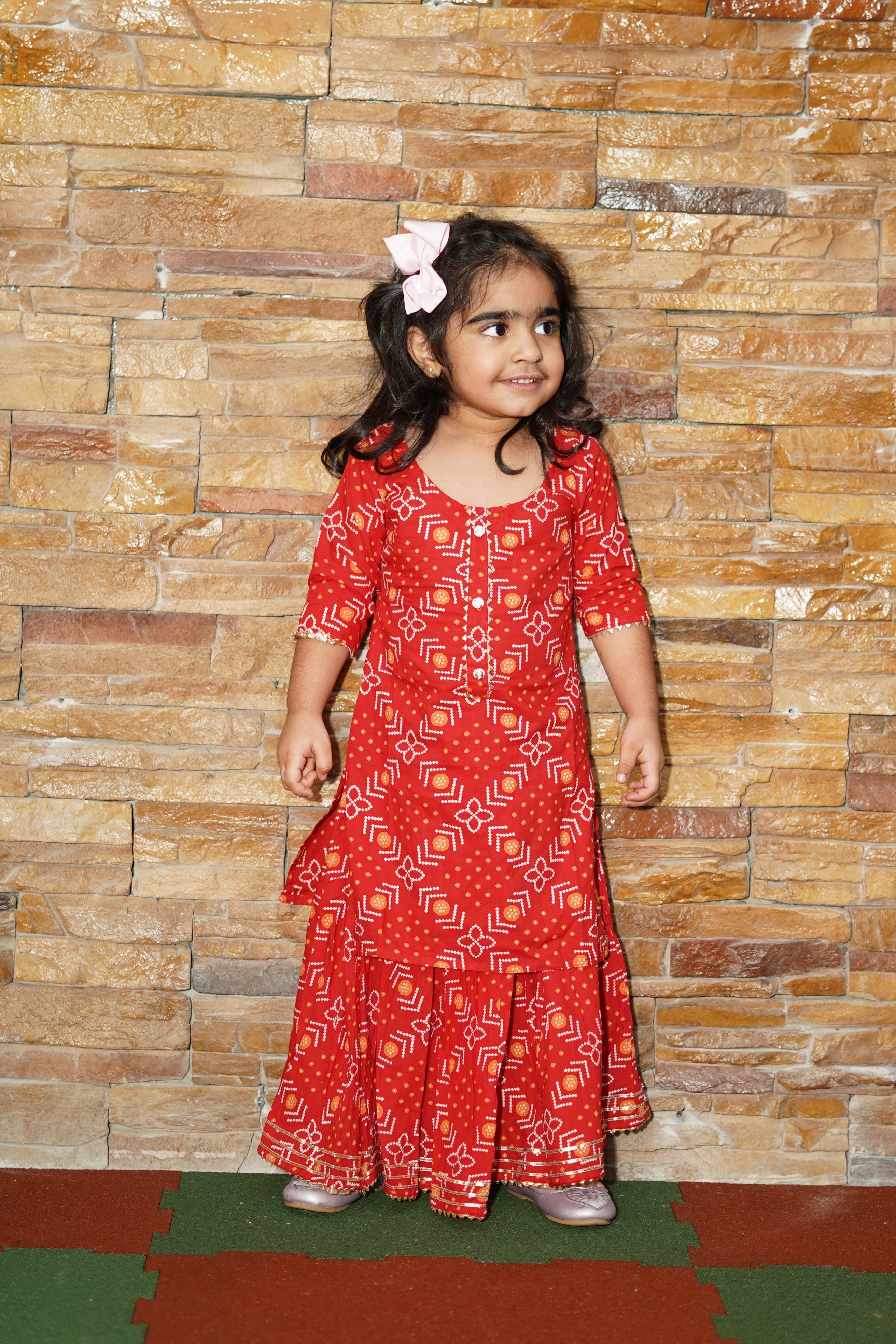 Tara Rose lehenga kurta set