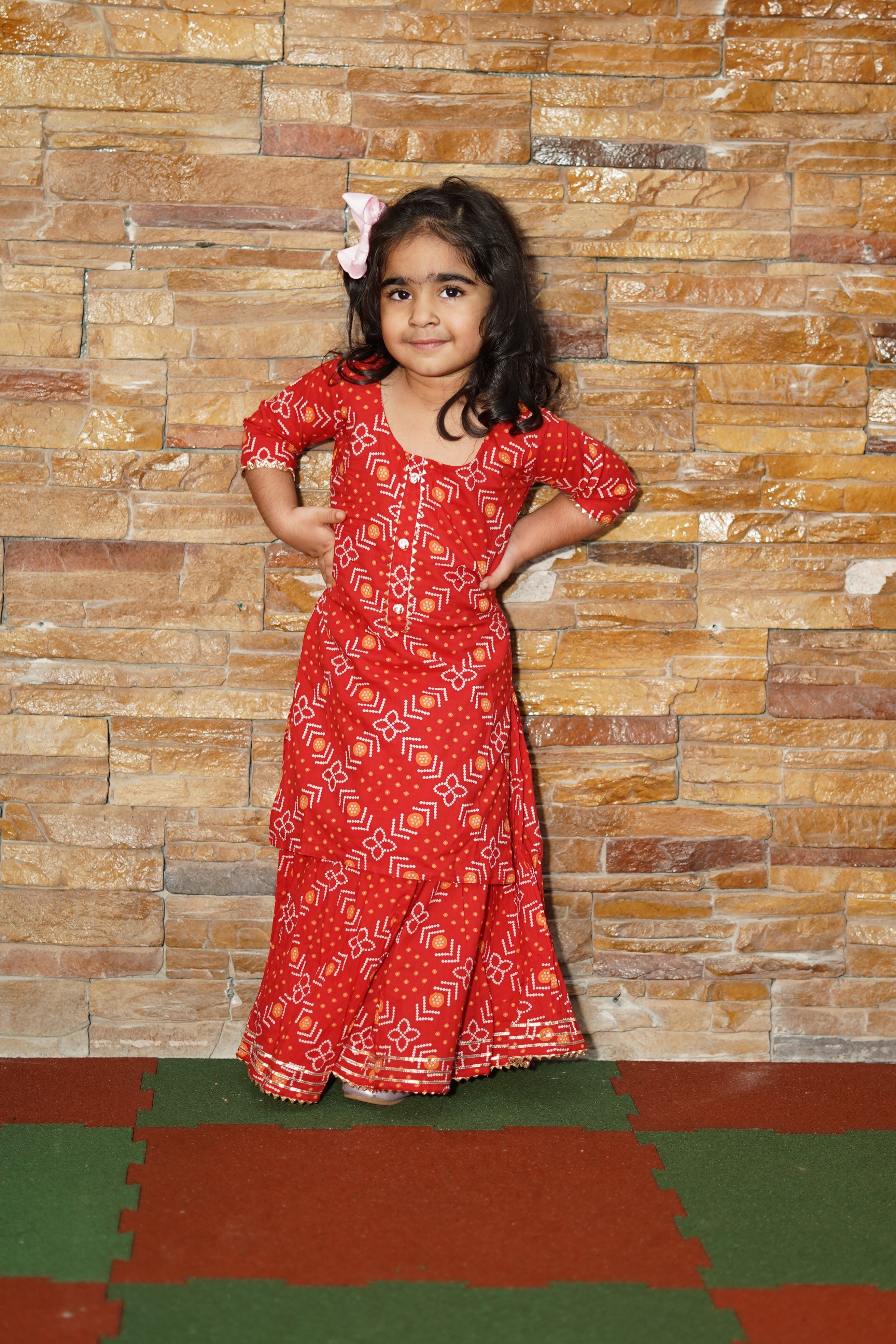 Tara Rose lehenga kurta set
