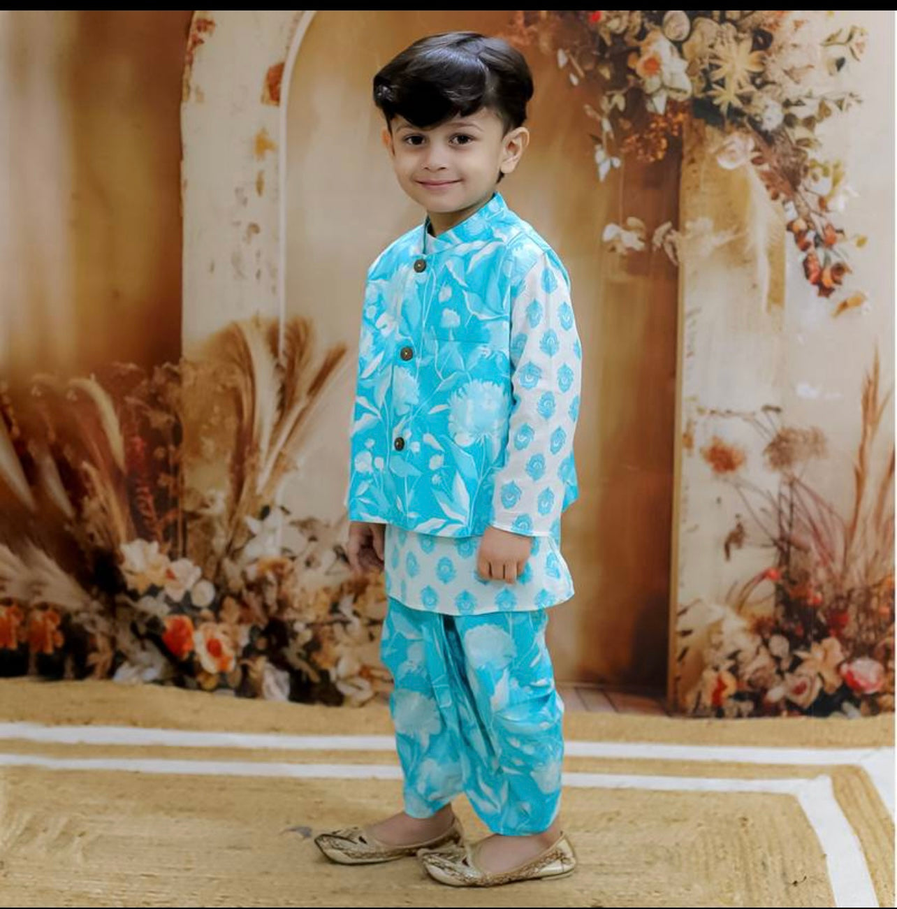 Arjun jacket kurta dhoti set