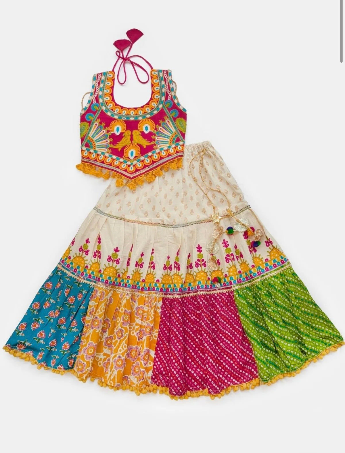 Ghoomar girls Chaniya choli set
