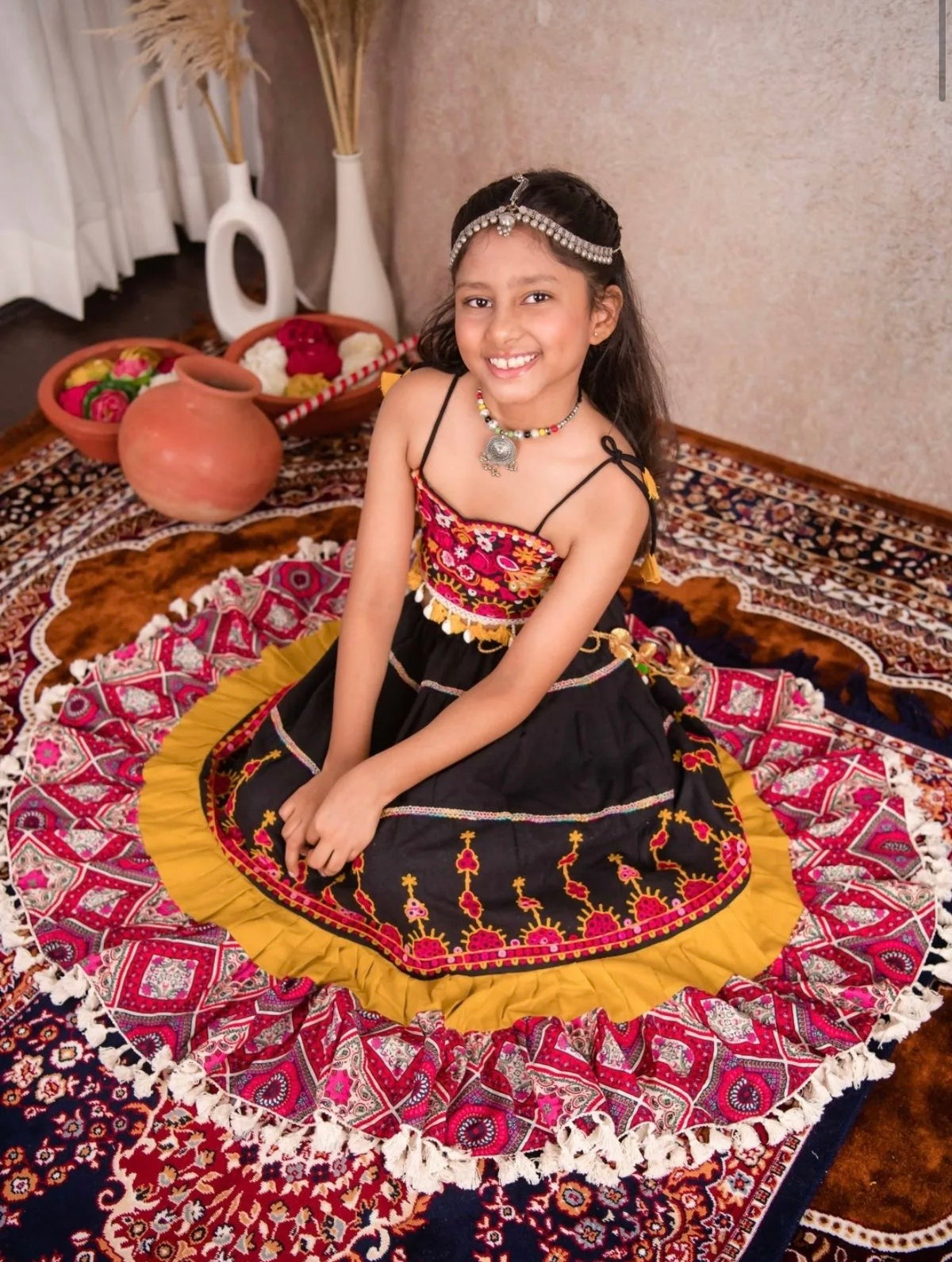 Ghoomar lehenga choli set