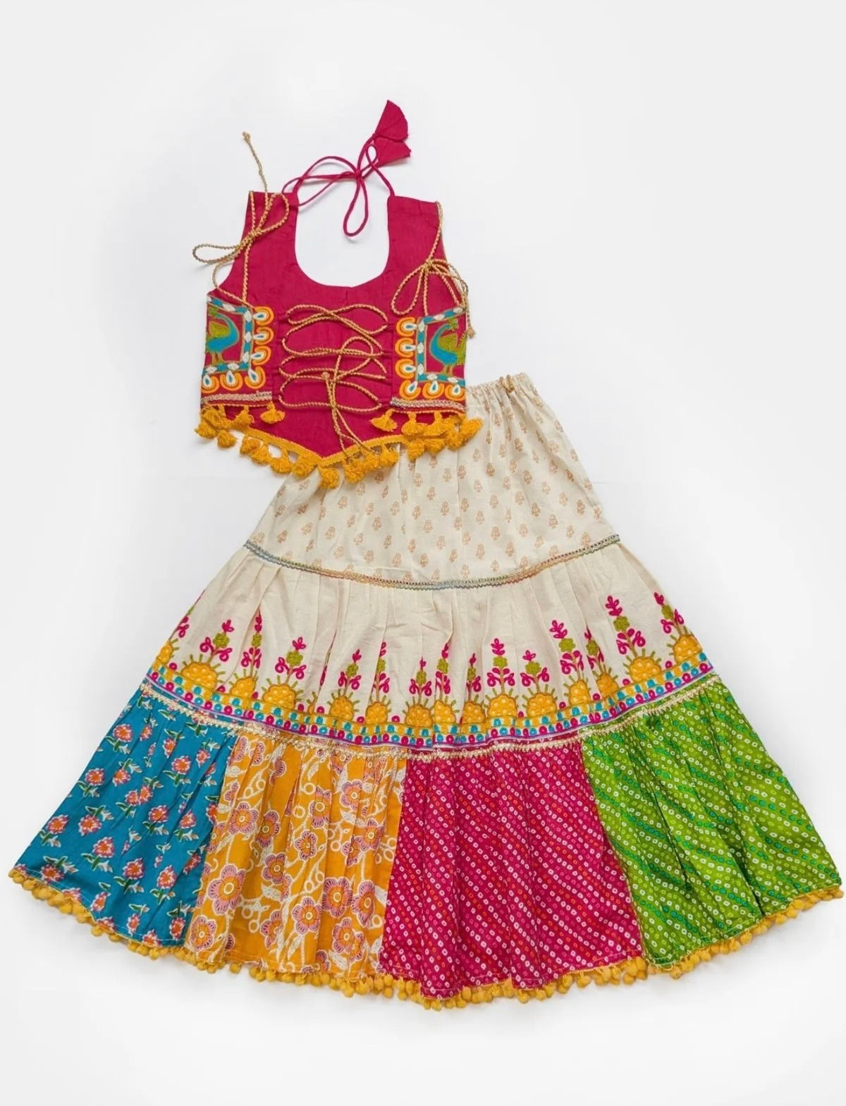 Ghoomar girls Chaniya choli set