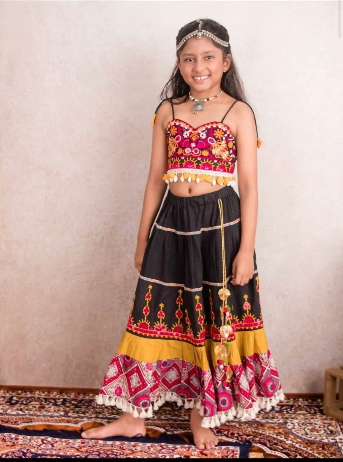 Ghoomar lehenga choli set