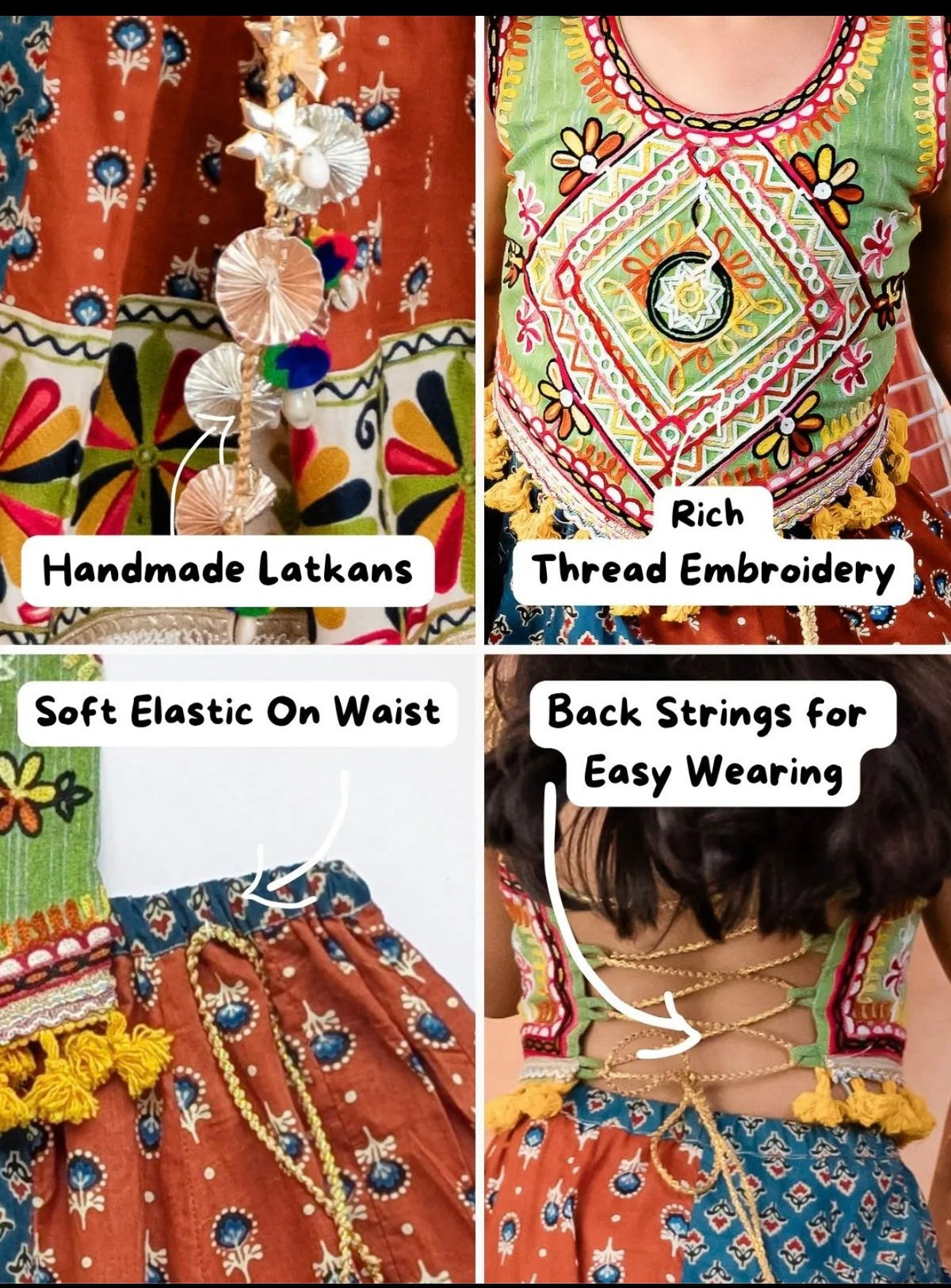Ghoomar lehenga choli set
