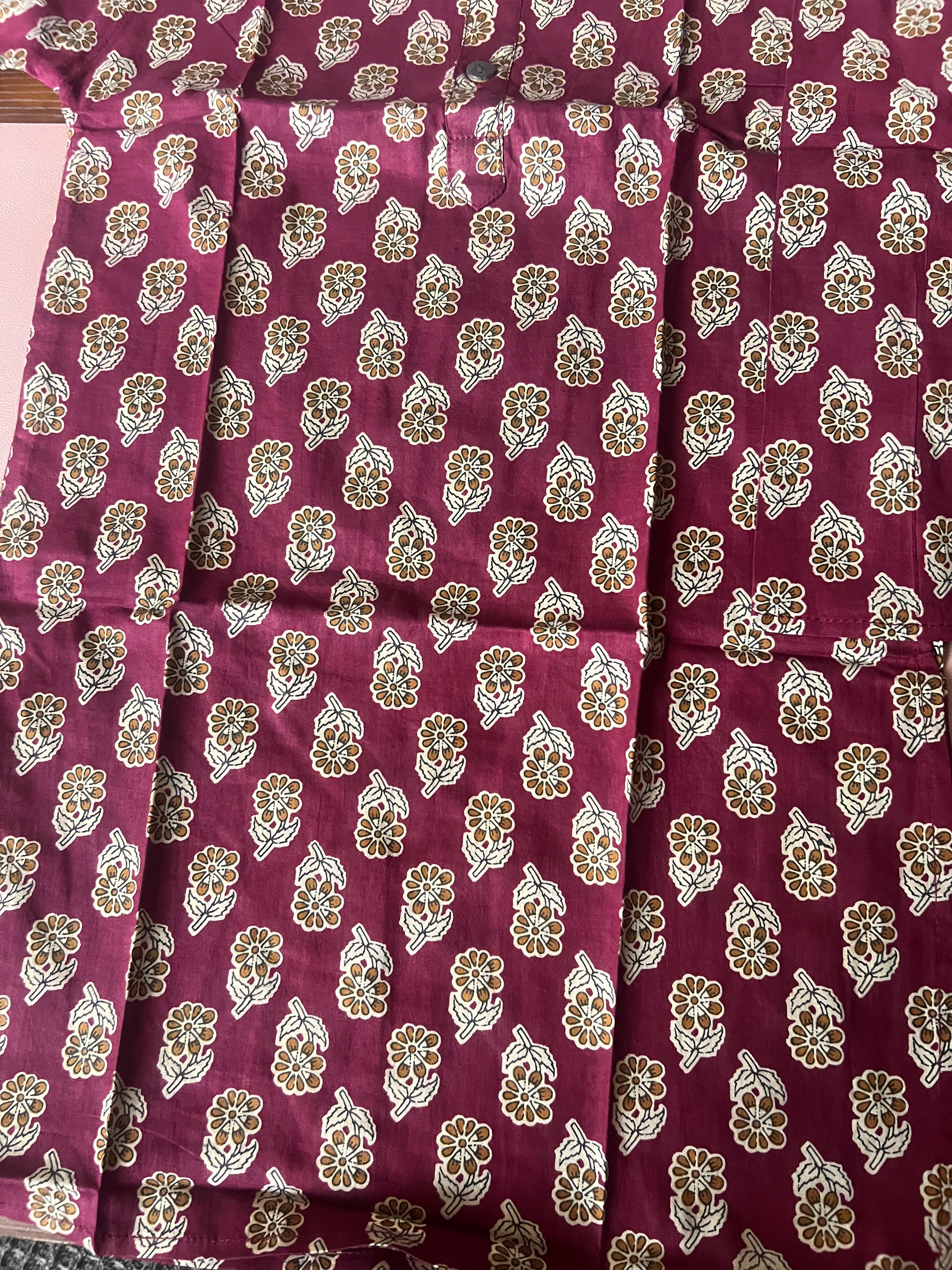 Utsav violet kurta pajama jacket set