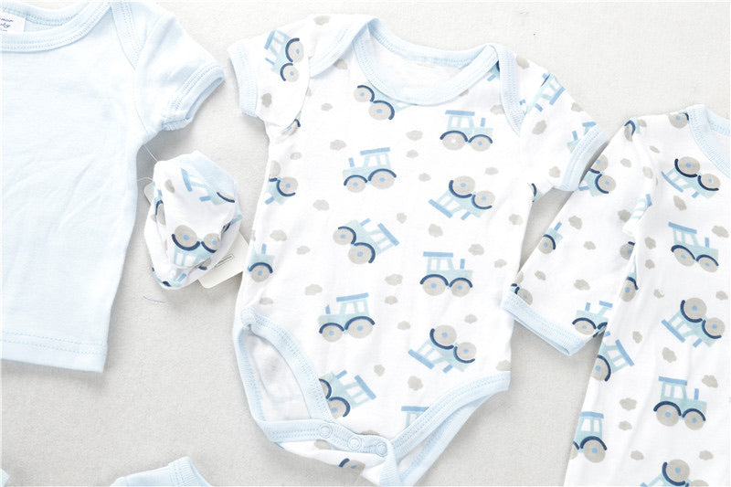 ChuK ChuK -8pc Organic Newborn baby set