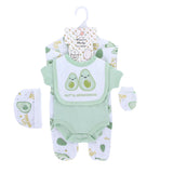 Avocuddle 8 pc organic new born set