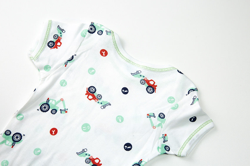 Retro  -  8 Piece Organic New Born Set