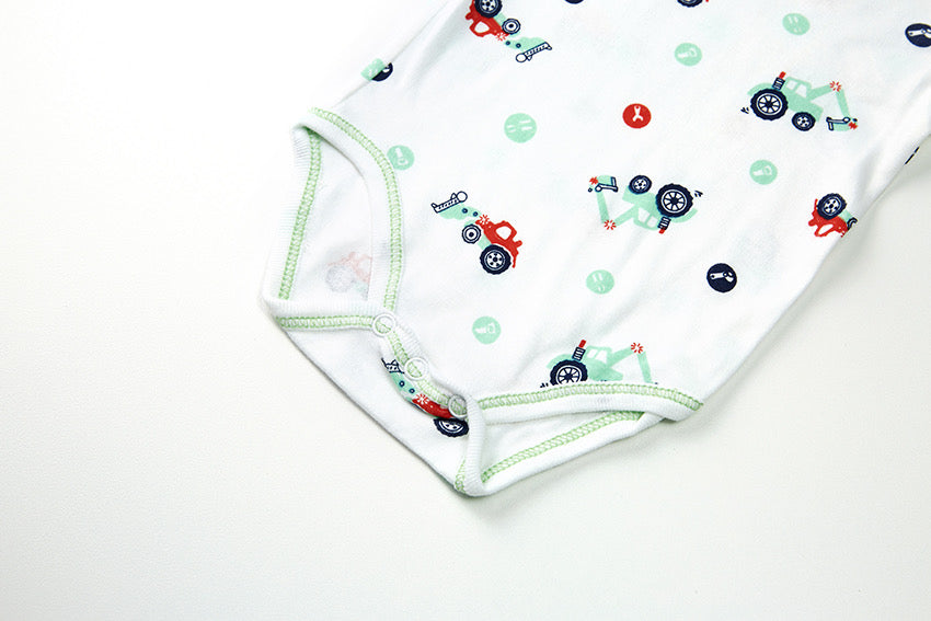 Retro  -  8 Piece Organic New Born Set