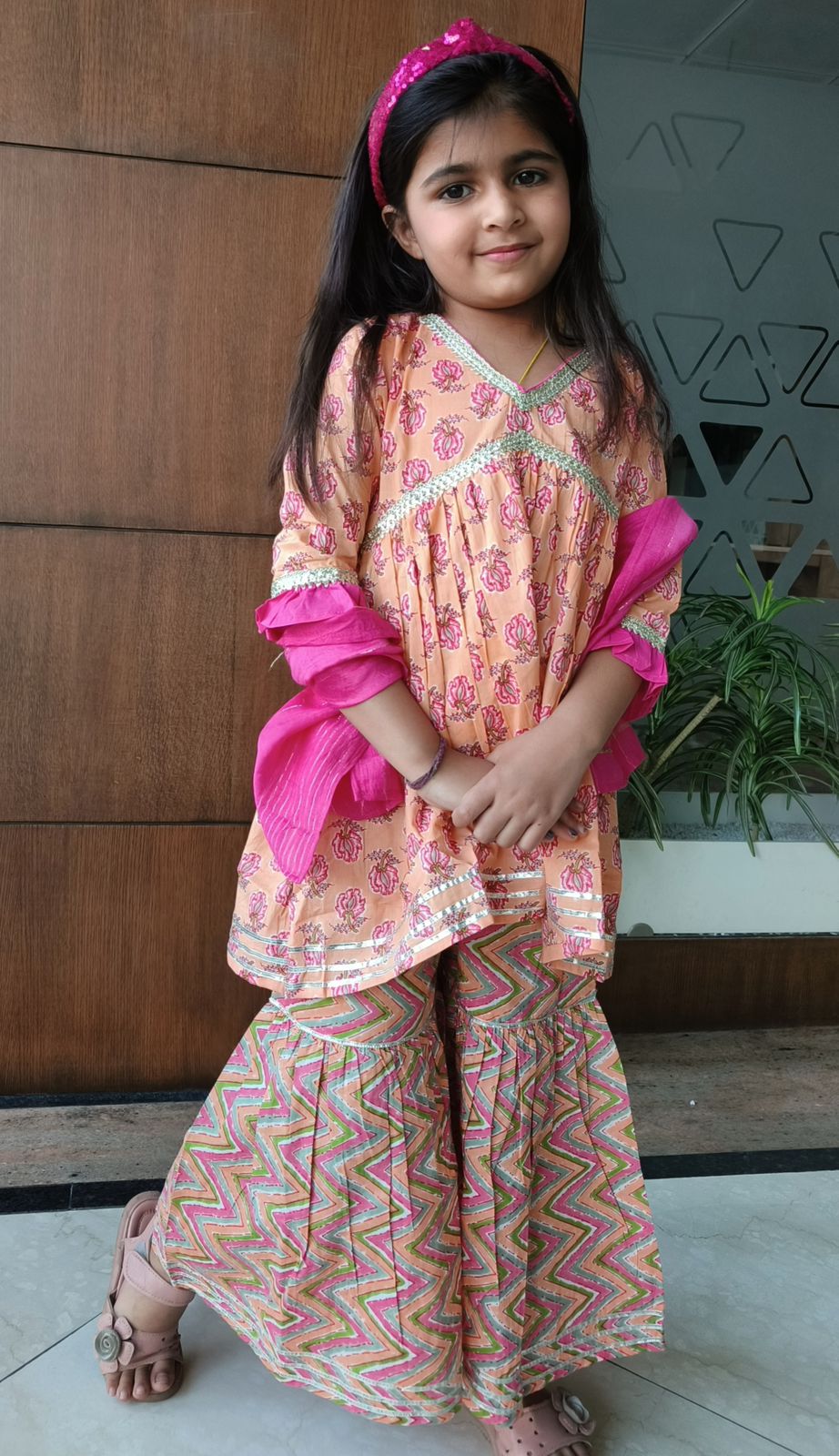 Mehek - Alia cut sharara set with dupatta