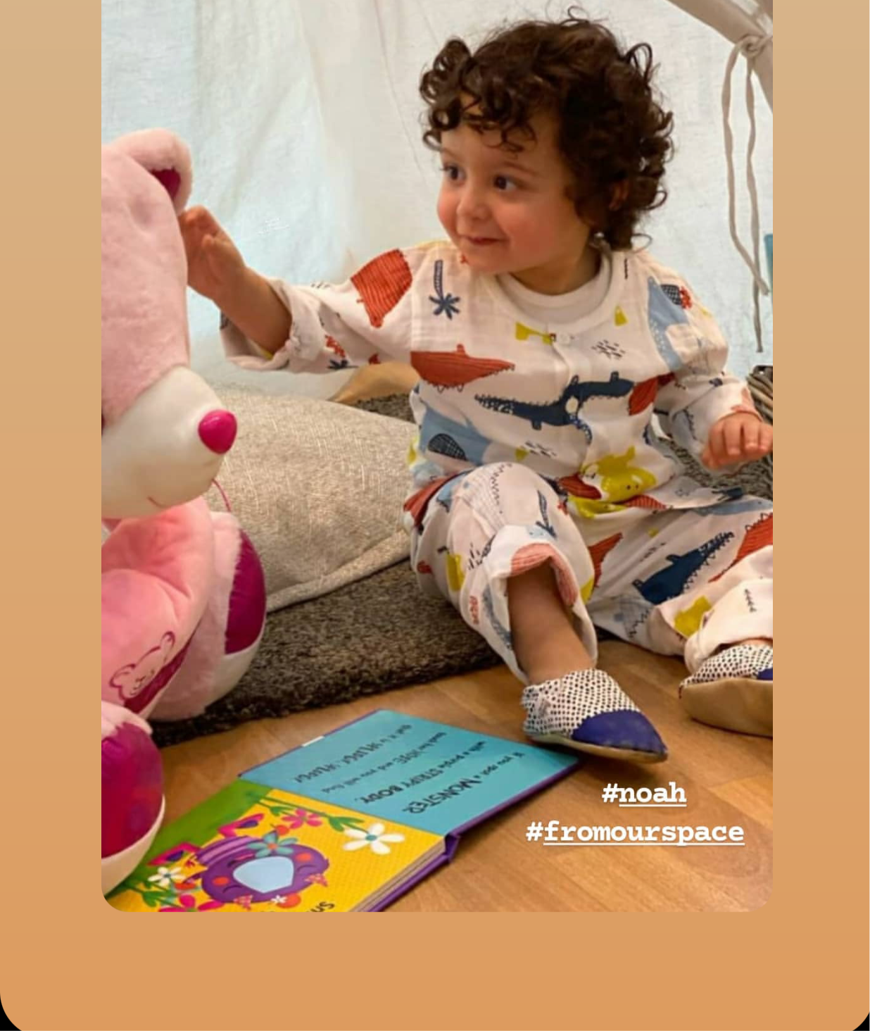 Cassie the Dino Muslin Play Suit