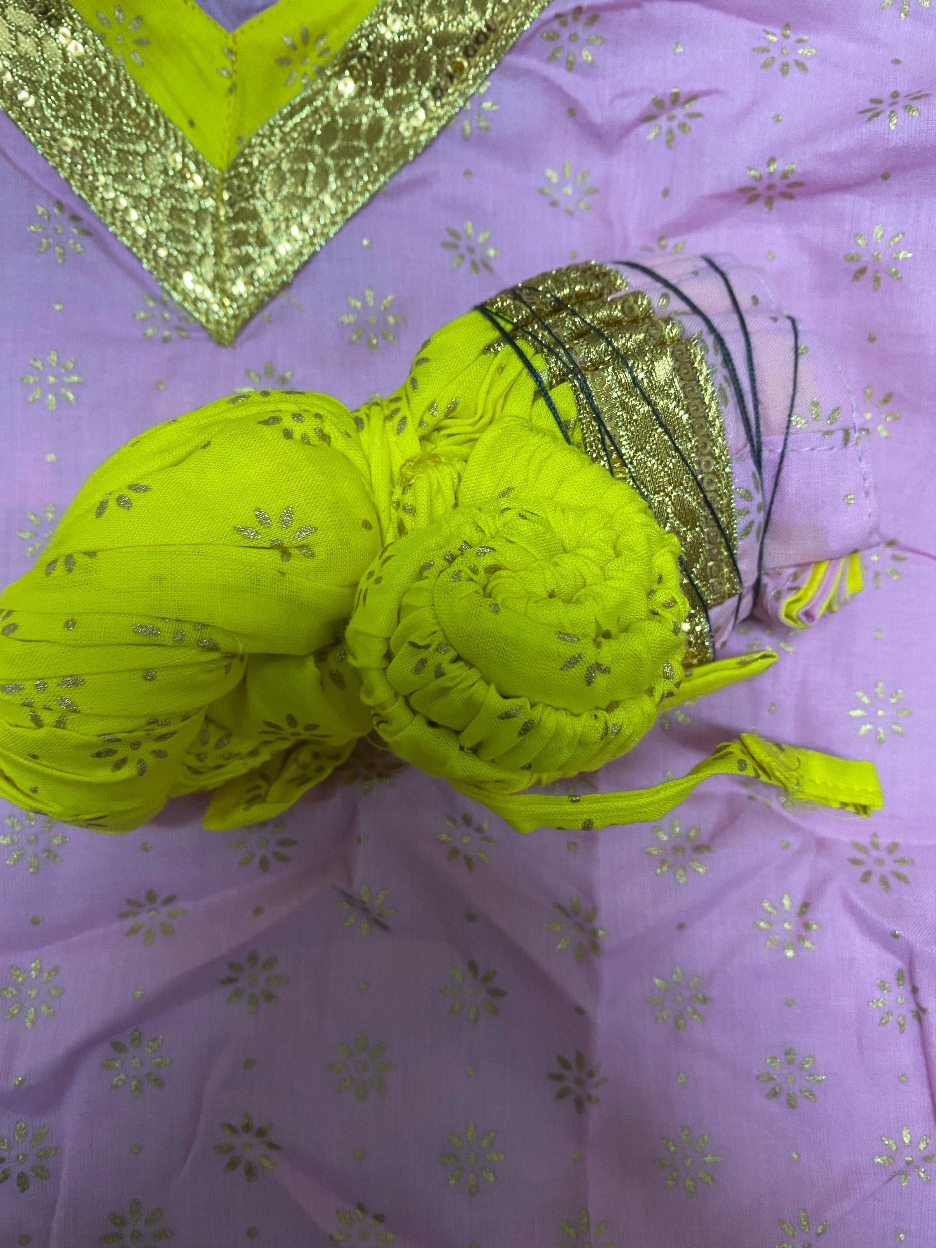 Lehenga top dupatta set (Kapasii Premium)( 0-7 Yearsears)