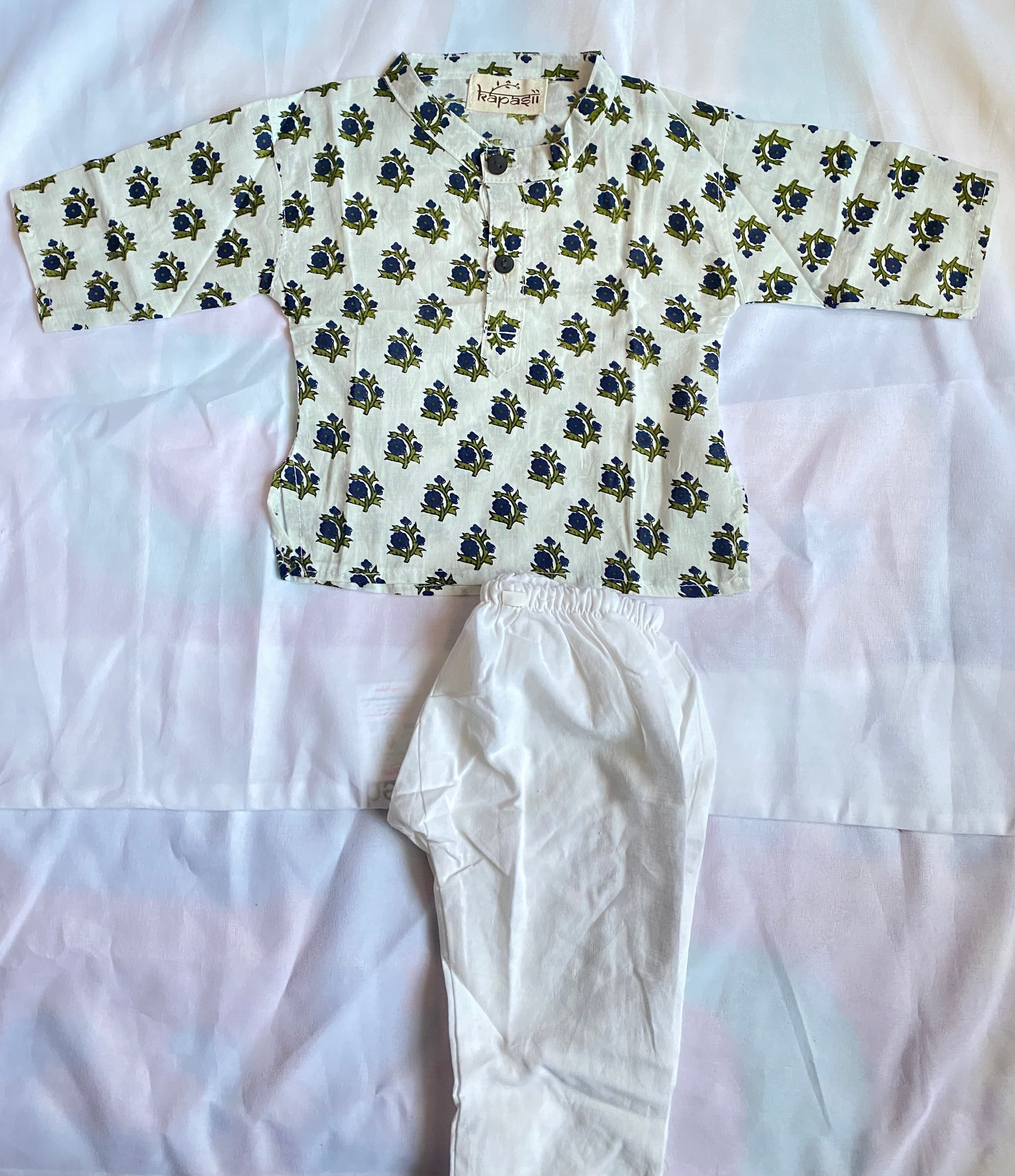 New born kurta pajama for boys (0-6 months)