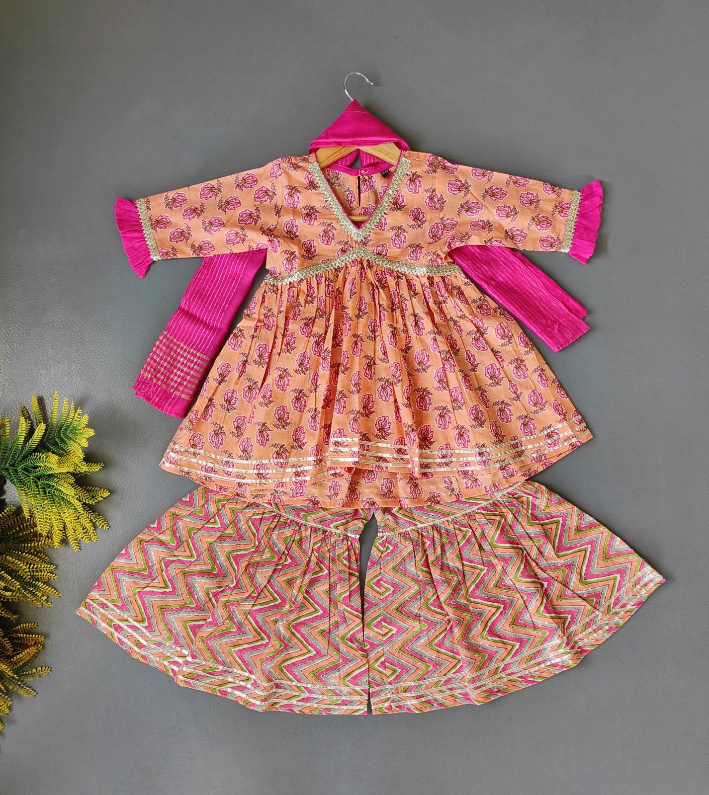 Mehek - Alia cut sharara set with dupatta