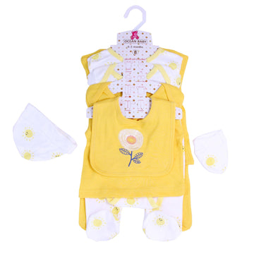 Sunshine 8 pc organic new born set