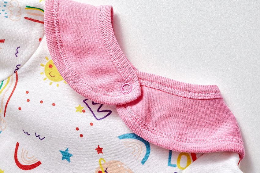 Rainbow - 5 Piece Organic New Born Set